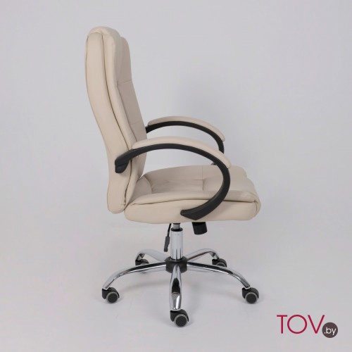 кресло AksHome Bill Eco (кожзам, кремовый)